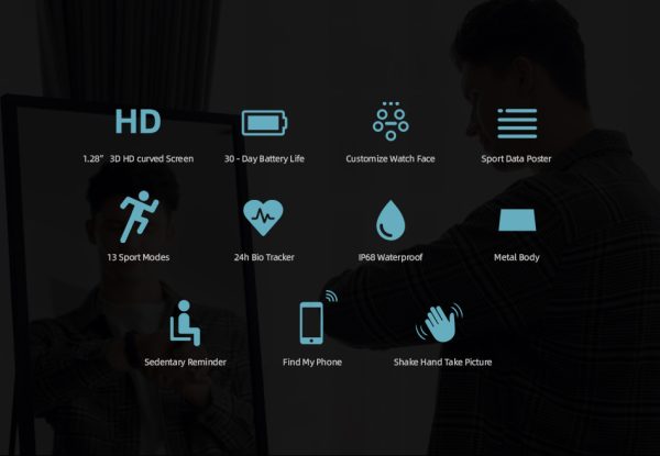 78e40690-125b-4217-af38-d5851ca4417c.jpg Smart Watch IMILAB KW66 Men Bluetooth IP68 Waterproof Sport Fitness Tracker-Black