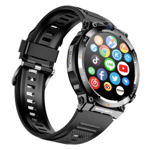 7b961664-3345-4236-9266-781cd3956b8f.jpg H10 Round Screen Smart Watch Nfc Access Control Photo Playstore Flashlight