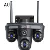 Three-screen APP-controlled Rotating 15 Million-pixel HD Camera