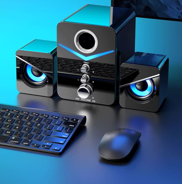 1346094687497.jpg Compatible With , Computer Audio Home Desktop Notebook Universal Small Speaker
