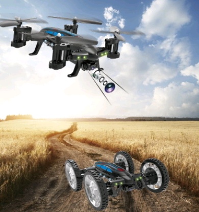 1890816032880.jpg OTRC FY602 Air-Road RC Drone Car 2 in 1 Flying Car 2.4G RC Quadcopter Drone 6-Axis 4CH Helicopter With HD Camera High Speed 4WD