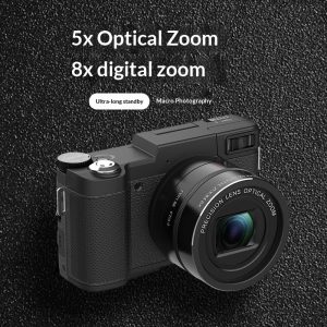 English language Version Of A High definition Digital Camera With 5x Optical Zoom