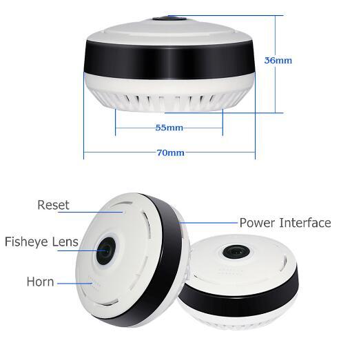 373793550837-2.jpg Cobell 960P Wifi IP Camera Home Security Wireless 360 Degree Panoramic CCTV Camera Night Vision Fish Eyes Lens VR Cam
