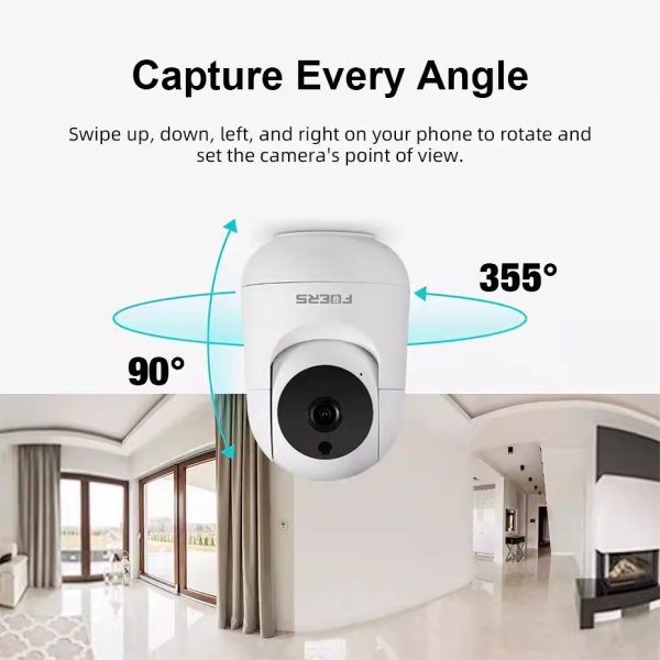 Indoor WiFi Security Camera For Baby Monitoring