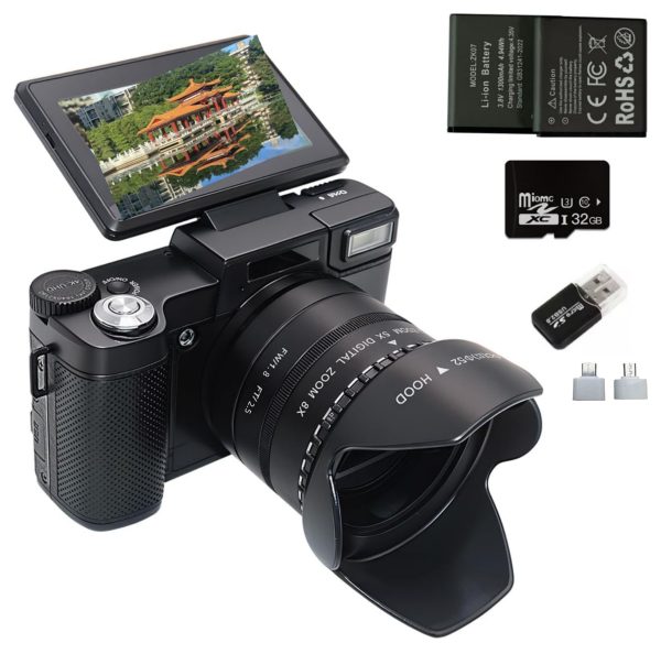 a6d7dfdc-3fb4-4d6a-9f0c-11606e4915b5.jpg English language Version Of A High definition Digital Camera With 5x Optical Zoom