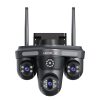 Three-screen APP-controlled Rotating 15 Million-pixel HD Camera