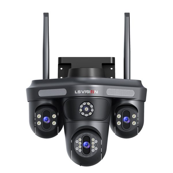 Three-screen APP-controlled Rotating 15 Million-pixel HD Camera