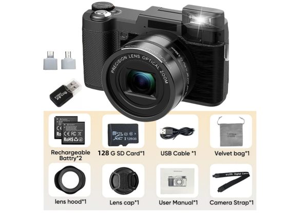 ee518c8b-1abc-42ac-9271-09bf8bc997ba.jpg English language Version Of A High definition Digital Camera With 5x Optical Zoom