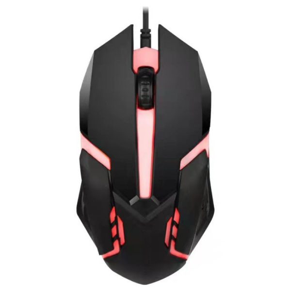 03436146-79fe-4de2-8f92-afeb8f6fd6f1.jpg Neutral Wired Mouse Home Office Luminous Computer Mouse