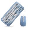 Girl Heart Wireless Keyboard And Mouse Set Mini Keyboard
