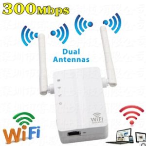 4557628523842.jpg Manufacturers direct 300M WIFI signal amplifier, wireless router repeater small steamed bread Repeater