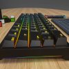 61-key Pluggable Mechanical Keyboard RGB Light Effect Computer Keyboard