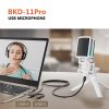 Desktop Microphone Game Recording Monitor Condenser Microphone