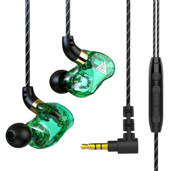 Qkz Tingsheng Sk7 In-Ear Stereo Wire-Controlled Monitor Mobile Phone Wired Headset Earplugs
