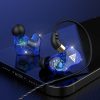 Qkz Tingsheng Sk7 In-Ear Stereo Wire-Controlled Monitor Mobile Phone Wired Headset Earplugs