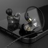 Qkz Tingsheng Sk7 In-Ear Stereo Wire-Controlled Monitor Mobile Phone Wired Headset Earplugs