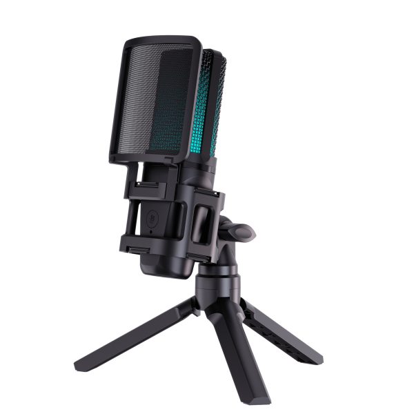 Desktop Microphone Game Recording Monitor Condenser Microphone