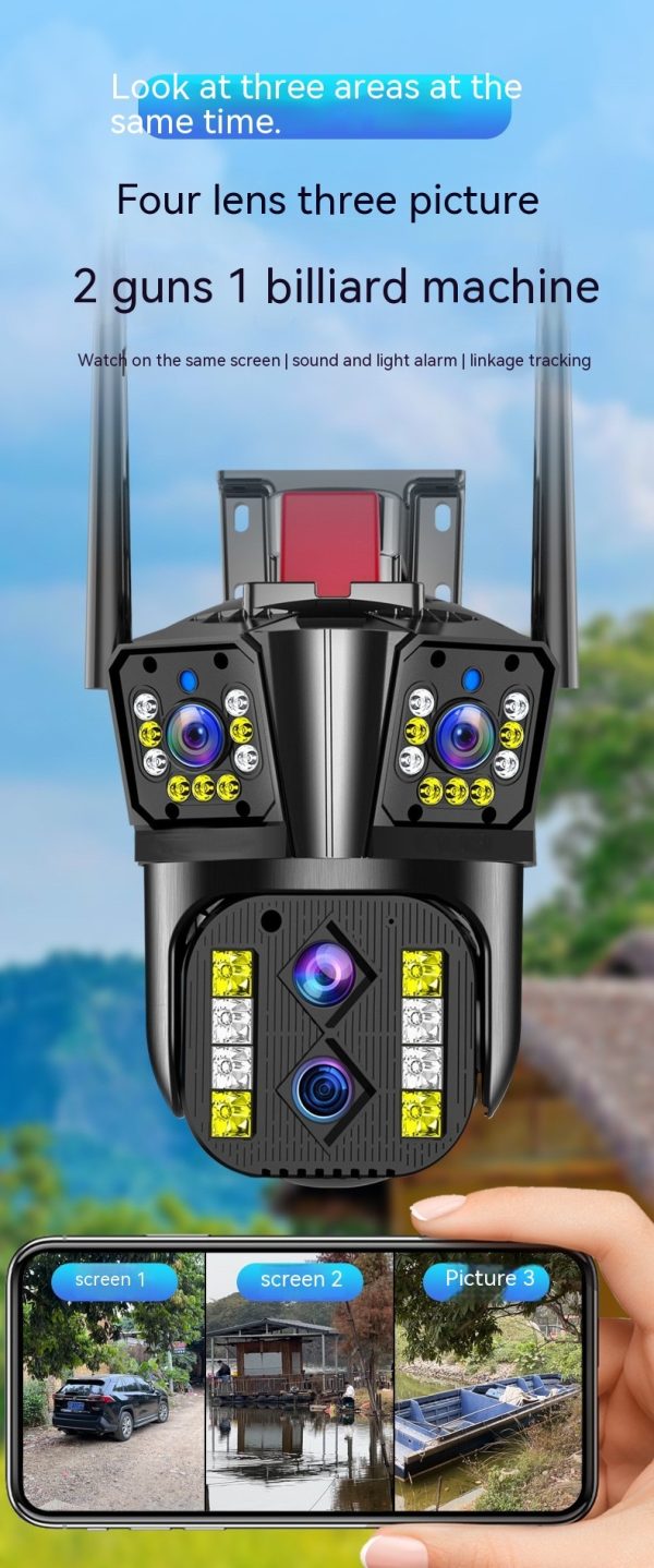 Outdoor Monitor HD Wifi Home Zoom