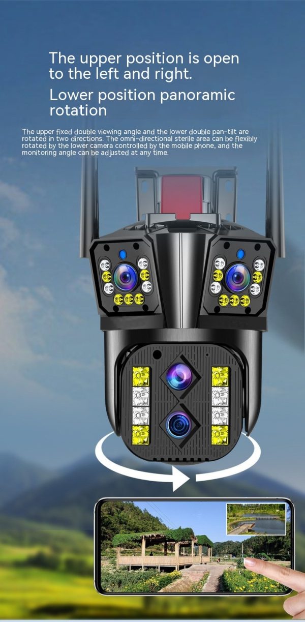 Outdoor Monitor HD Wifi Home Zoom