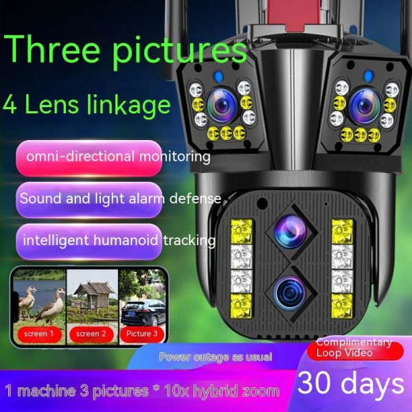 Outdoor Monitor HD Wifi Home Zoom