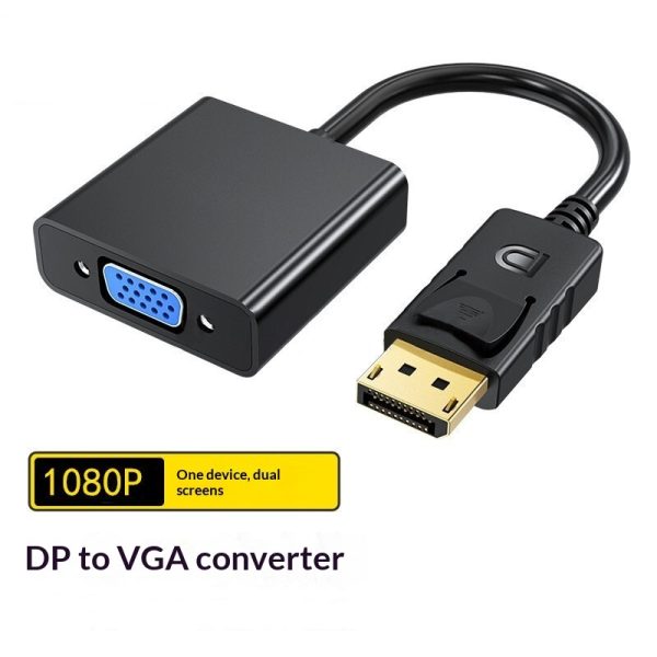 9f7c03eb-ecc0-4fdc-99fb-bd26aacd9605_trans.jpeg DP To VGA Graphics Card Adapter Cable
