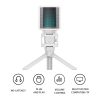 Desktop Microphone Game Recording Monitor Condenser Microphone